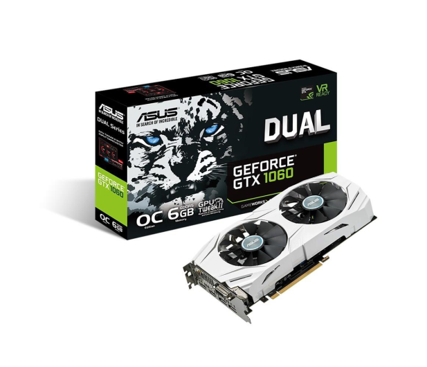 ASUS GeForce GTX 1060 Dual OC 6GB + Kingston 240GB A400 - 443183 - zdjęcie 2